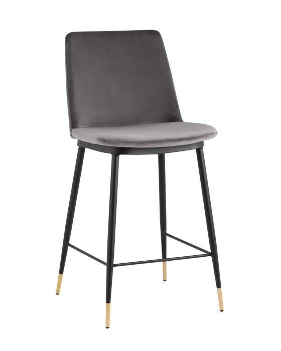 Полубарный стул Stool Group Мелисса FDC9055C DARK GREY FUT-81