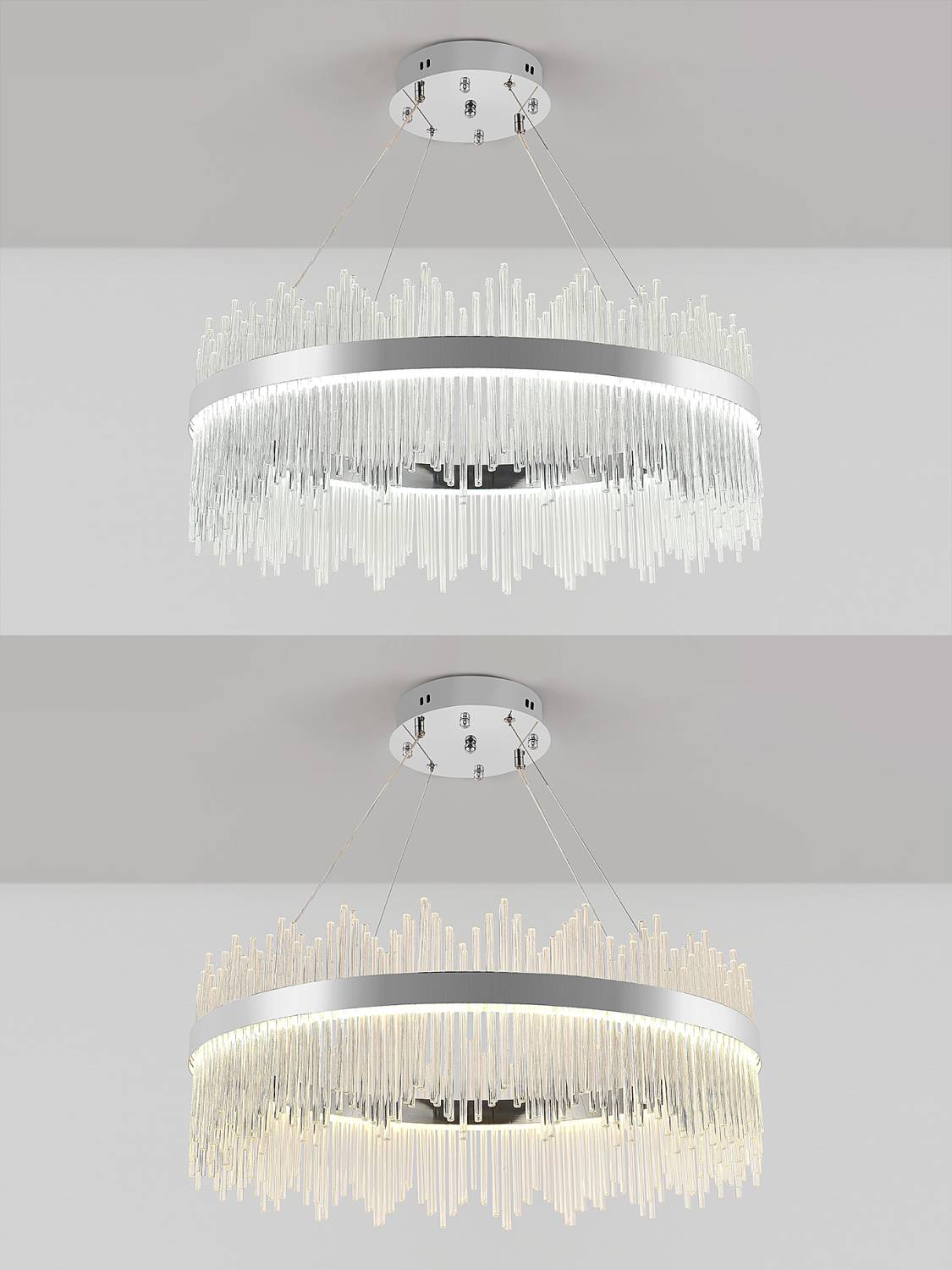 Подвесная люстра Natali Kovaltseva Smart Нимбы LED LAMPS 81263