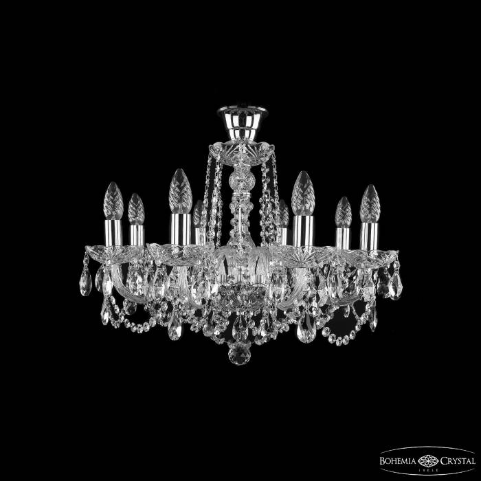 Потолочная люстра Bohemia 1402 1402/8/195 Ni Tube