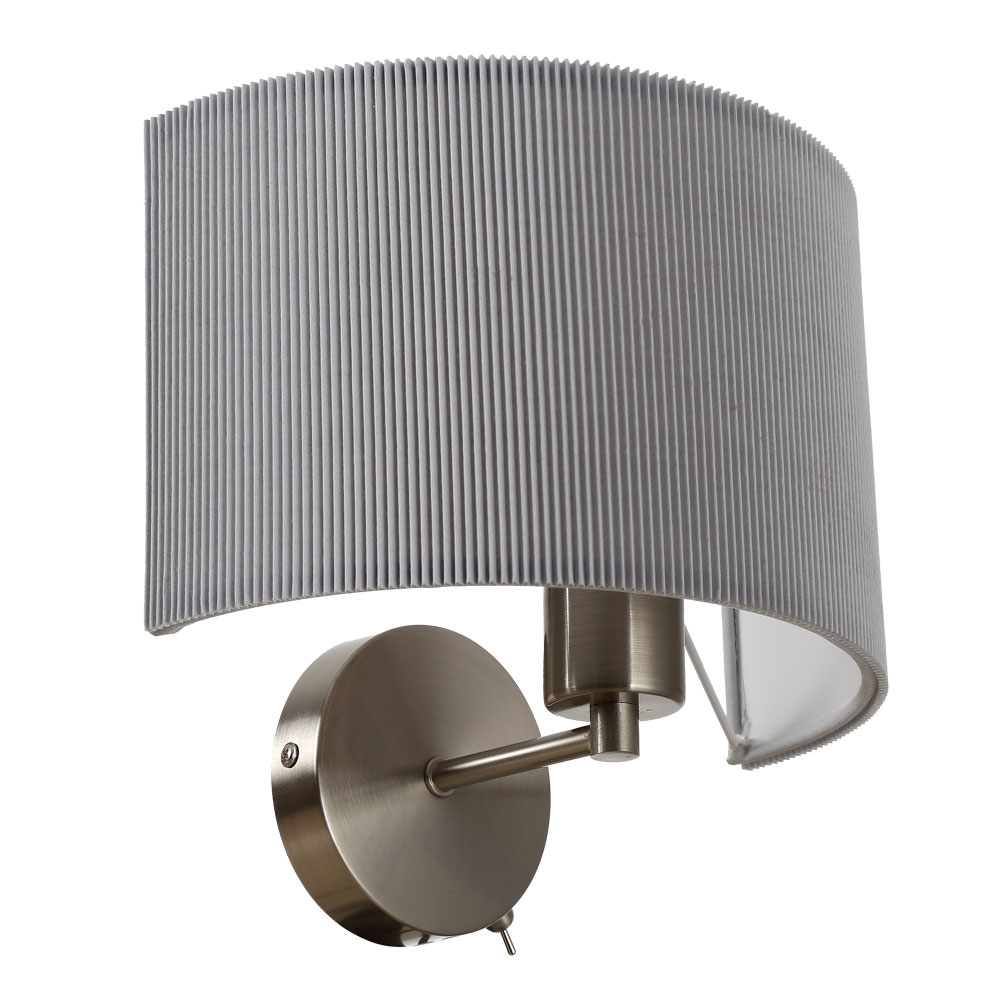 Настенное бра Arte Lamp Mallorca A1021AP-1SS Настенное бра Arte Lamp Mallorca A1021AP-1SS