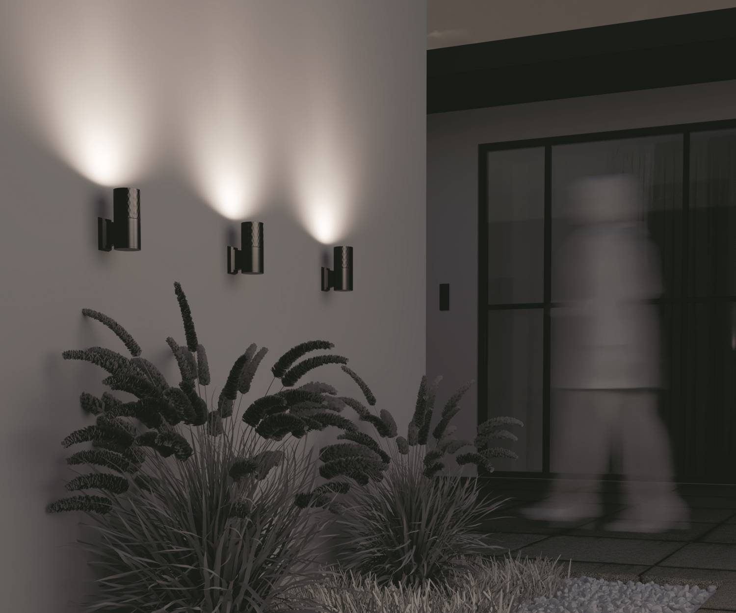 Уличный настенный светильник Maytoni Bowery O583WL-01B