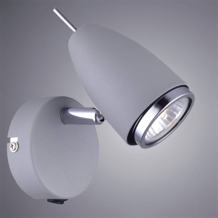 Светильник спот Arte Lamp Regista A1966AP-1GY Светильник спот Arte Lamp Regista A1966AP-1GY