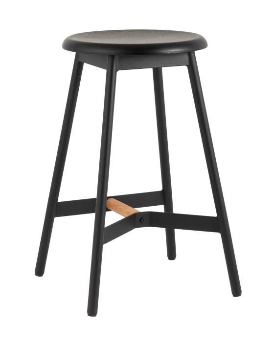 Полубарный стул Stool Group Knobb 9117H65 black
