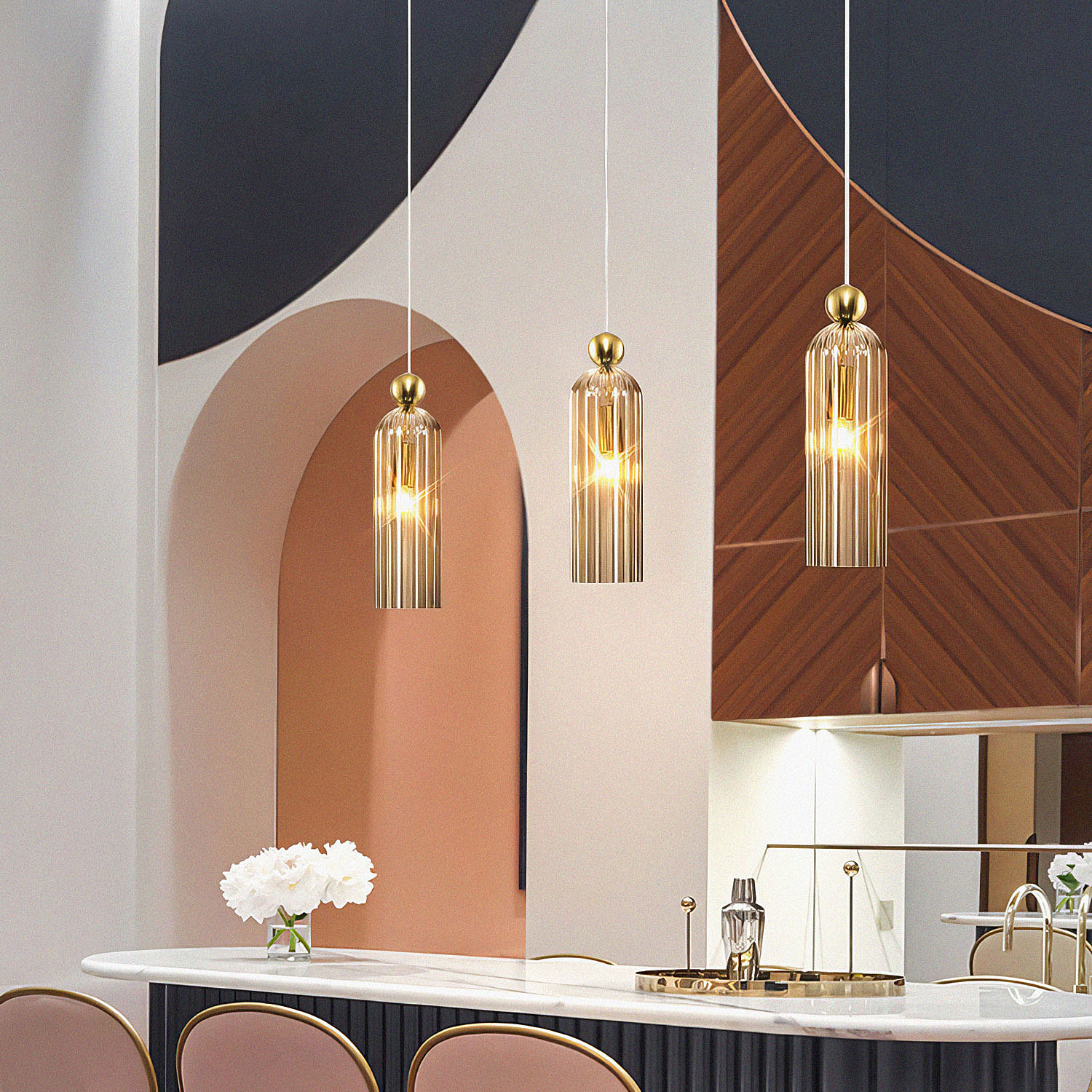 Светильник подвесной Lussole Albany LSP-8959