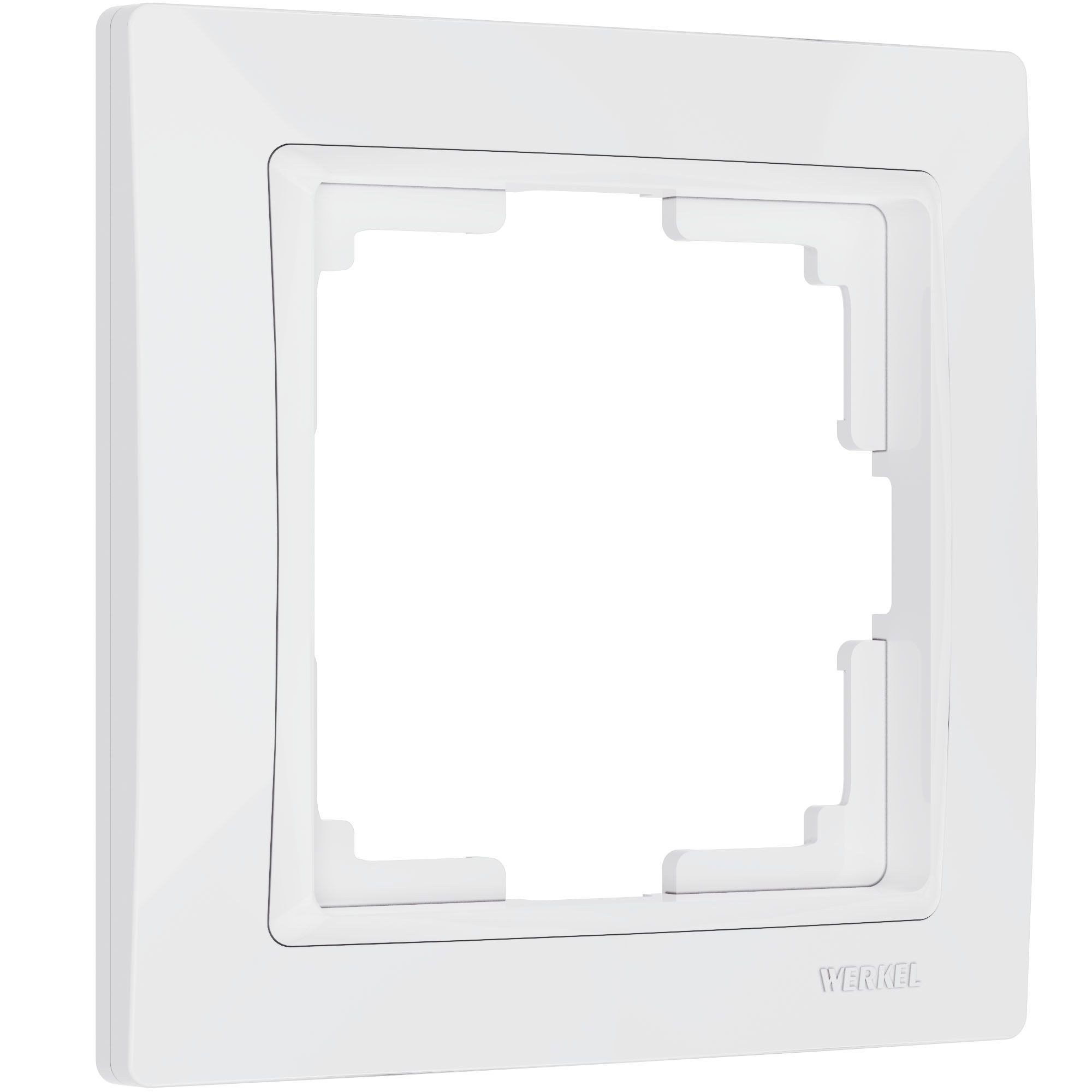 Рамка Werkel W0012001/ Рамка на 1 пост Snabb basic (белый) Рамка Werkel W0012001/ Рамка на 1 пост Snabb basic (белый)