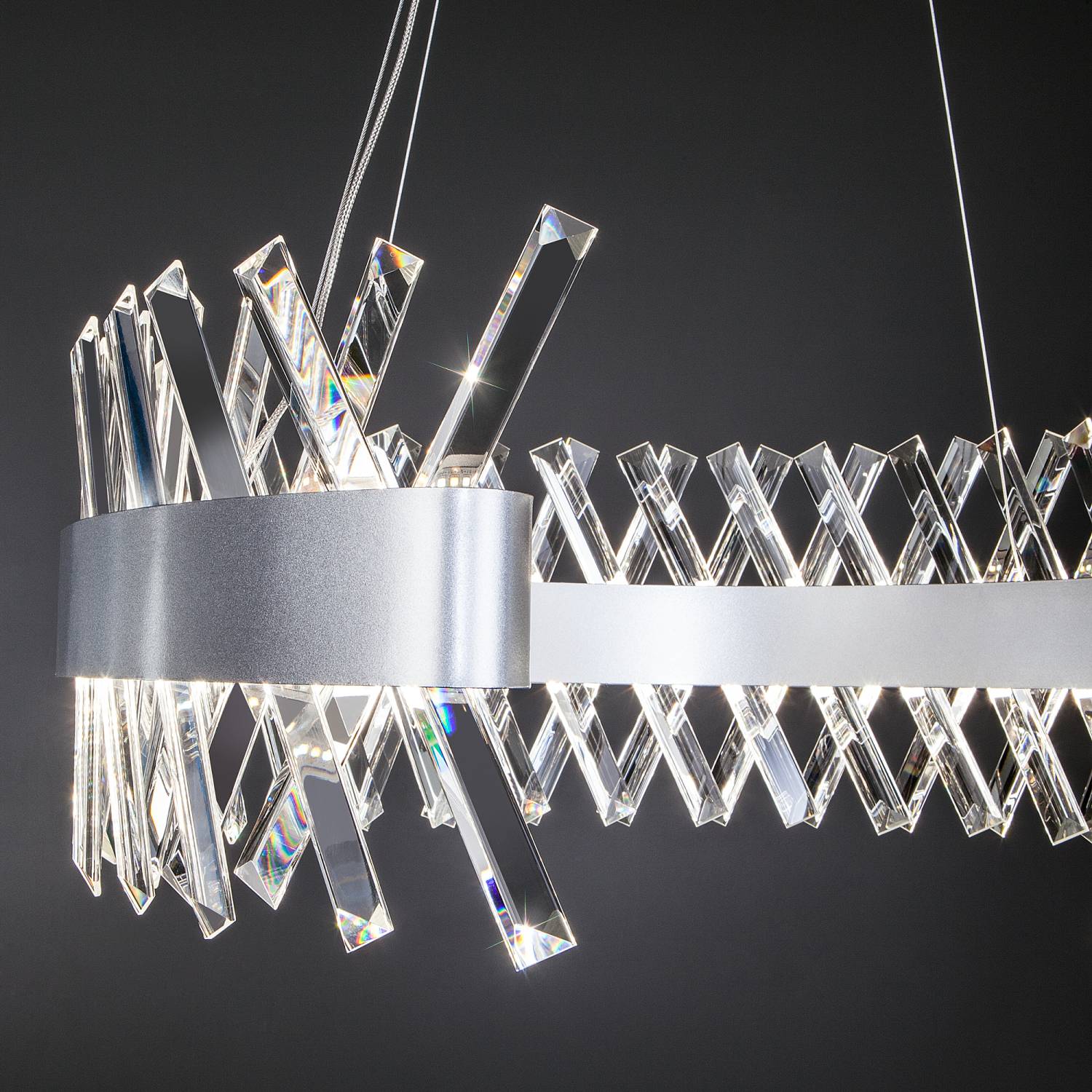 Подвесная люстра с пультом Parete Bogates 432/1 Strotskis