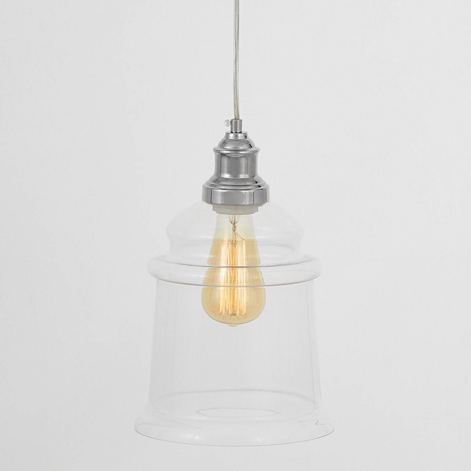 Светильник подвесной Lumina Deco Moletti LDP 6844-1 CHR+PR