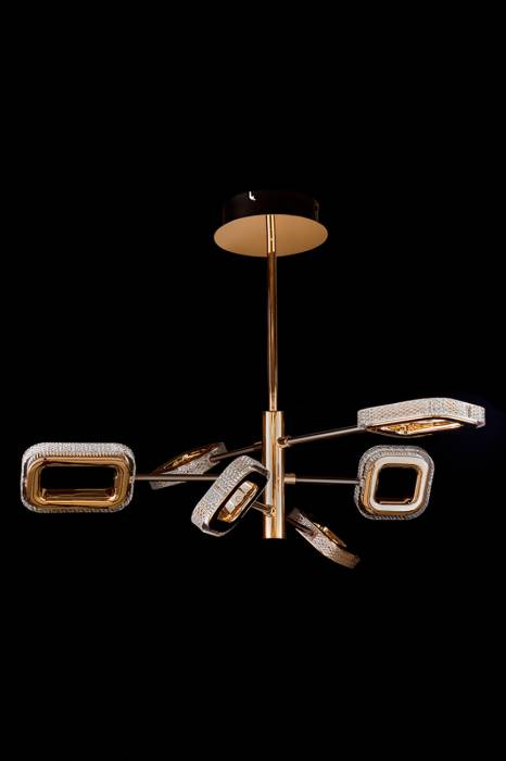 Потолочная люстра LEON Theona LE7701/6G Gold