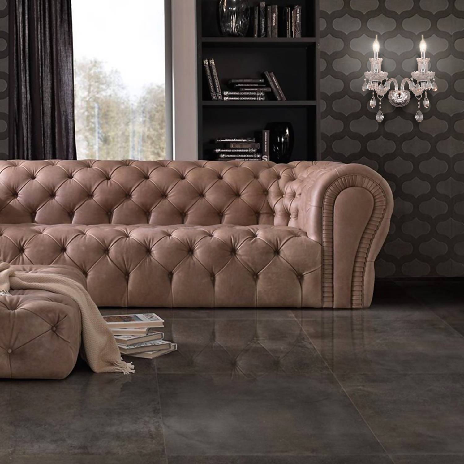 Настенное бра Bogates Gabrielle 336/2 Strotskis