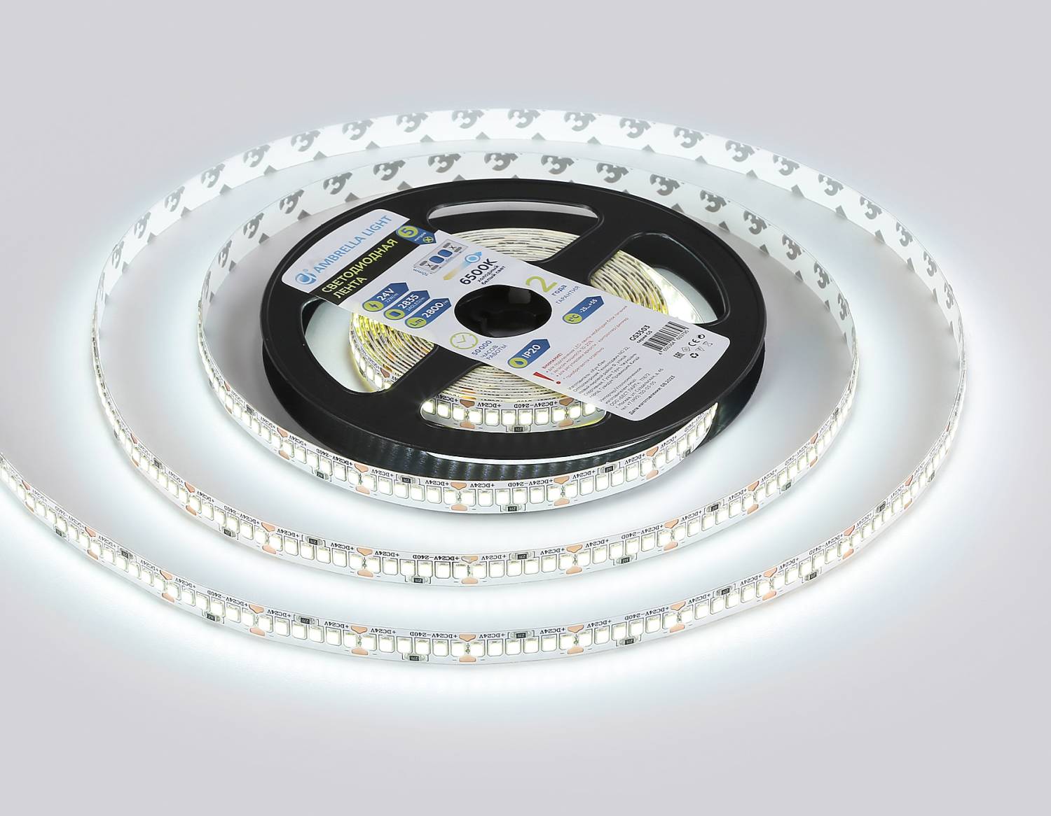 LED лента Ambrella LED Strip 24V GS3503