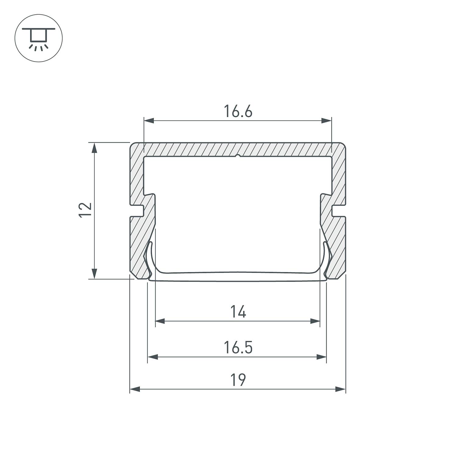 Профиль Arlight Siler 045498