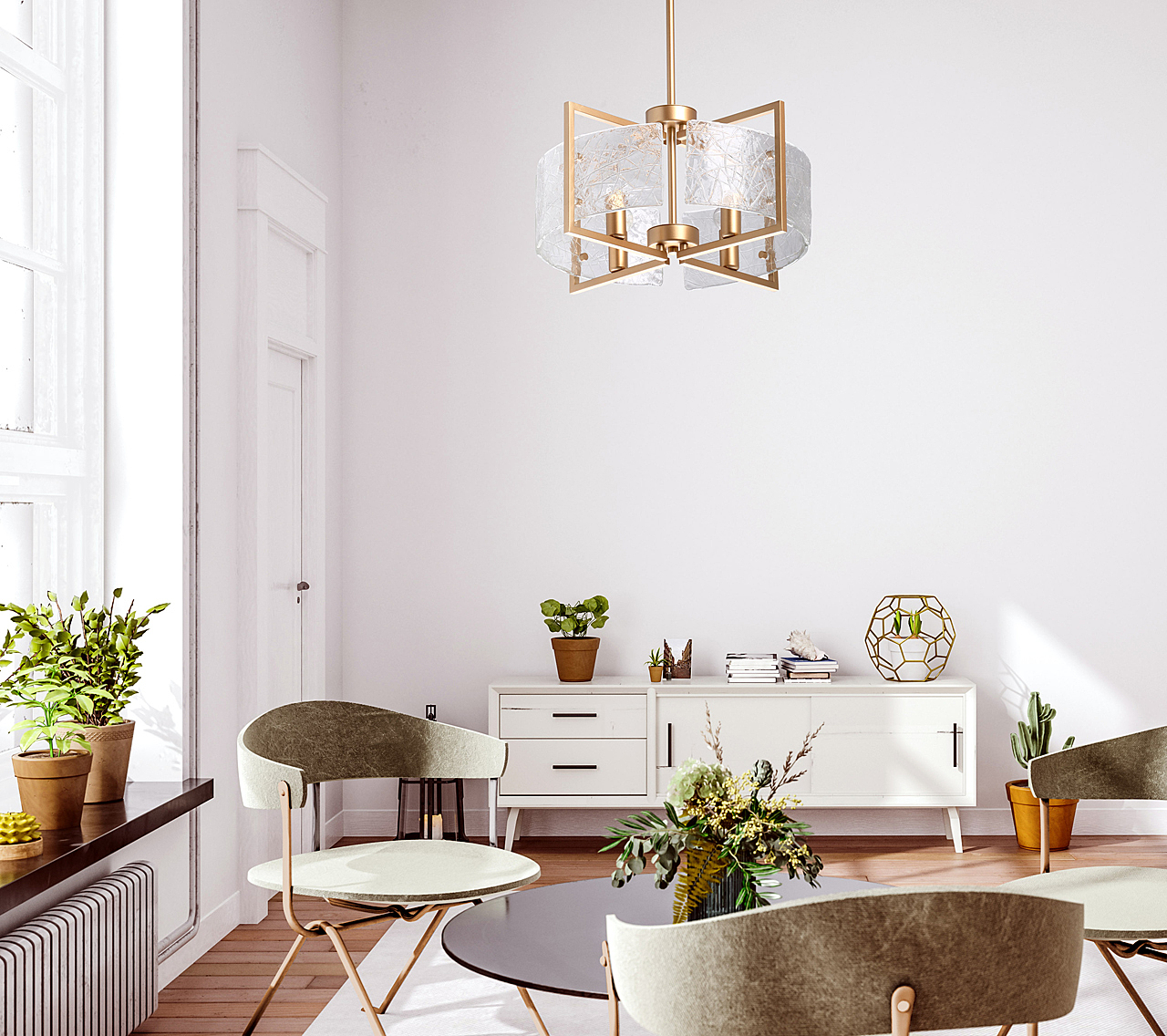 Люстра на штанге MW Light Илоника 451011704