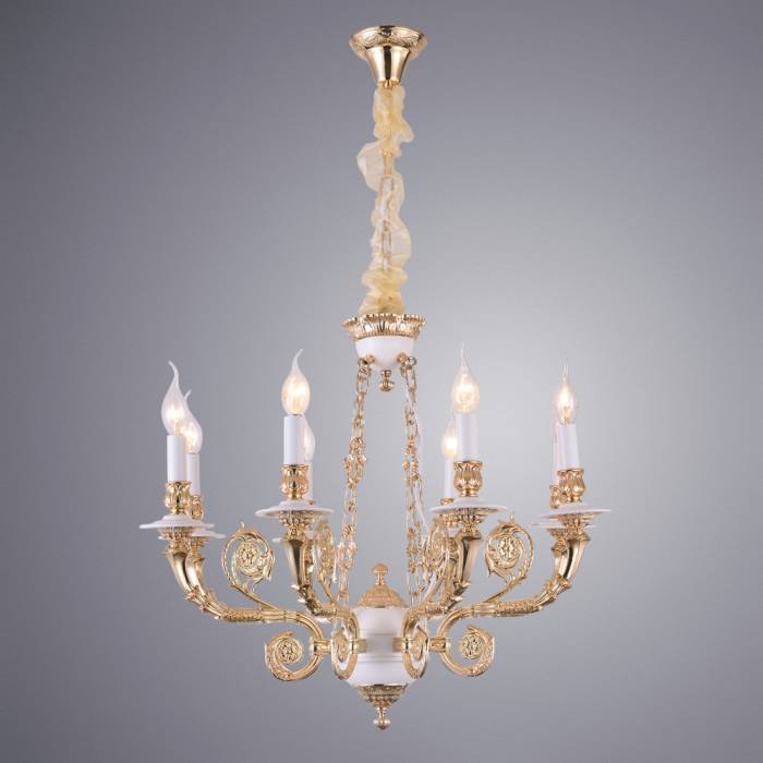 Подвесная люстра Arte Lamp Luisa A7024LM-8WG