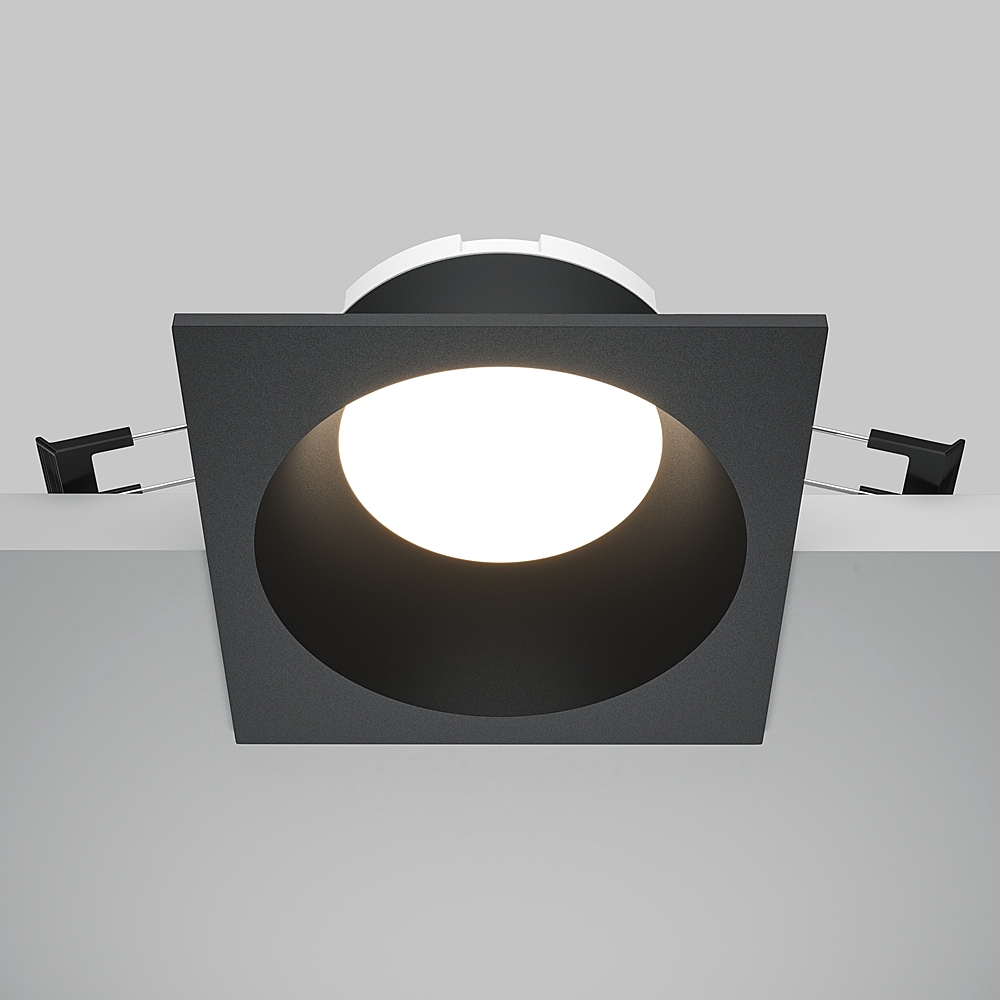 Встраиваемый светильник Maytoni Share DL126-GX53-SQ-B