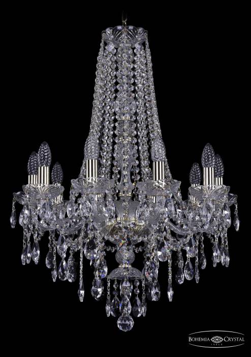 Подвесная хрустальная люстра 1415 Bohemia 1415/10/200/h-75 G