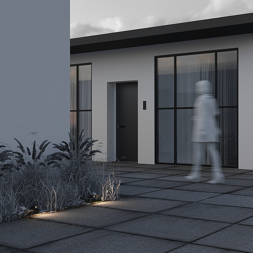 Уличный наземный светильник Maytoni Sleek O477FL-L2GF3K1