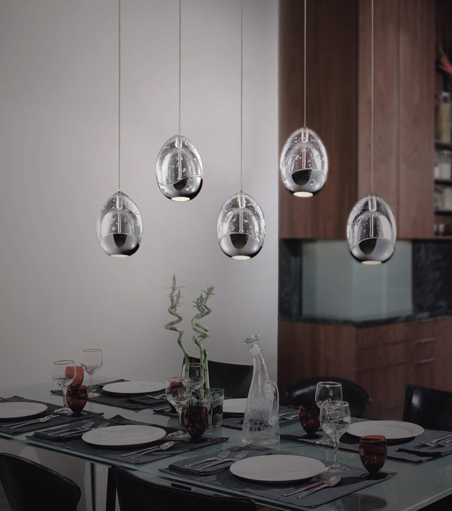 Светильник подвесной Delight Collection Terrene MD13003023-5B chrome