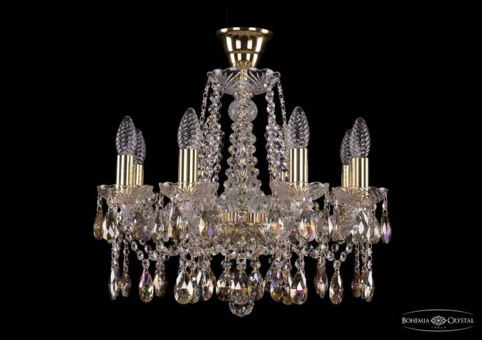 Потолочная хрустальная люстра Bohemia 1413 1413/8/165 G K701