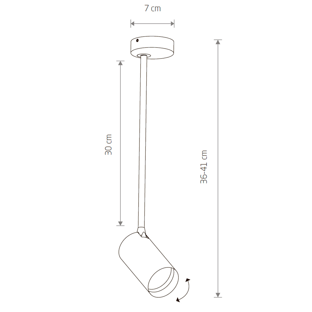 Светильник спот Nowodvorski Mono Long M 7674