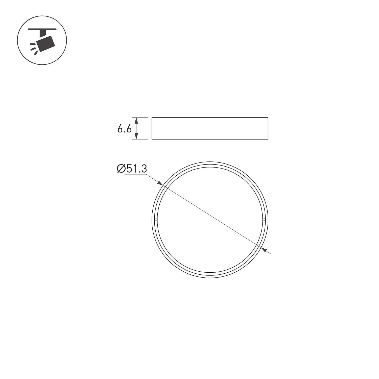 Корректирующий светофильтр Arlight Artifact 057134