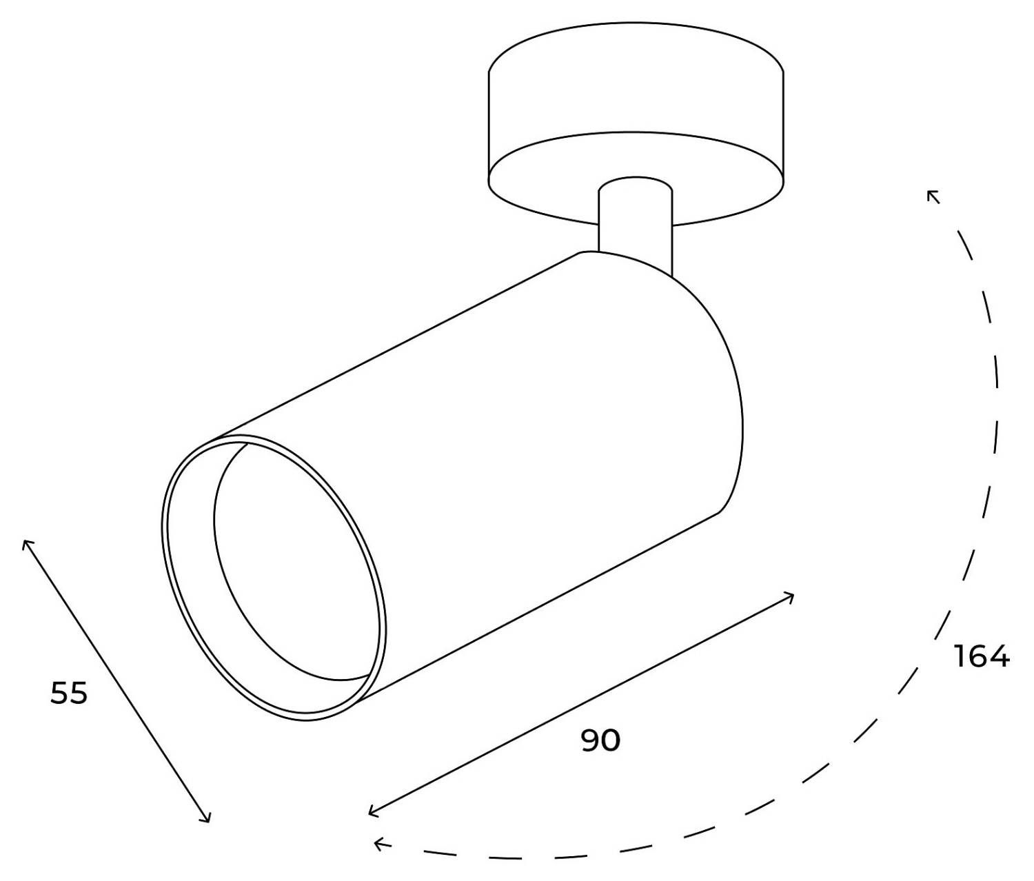 Светильник спот Hesby Lighting Focus HSBL_0089