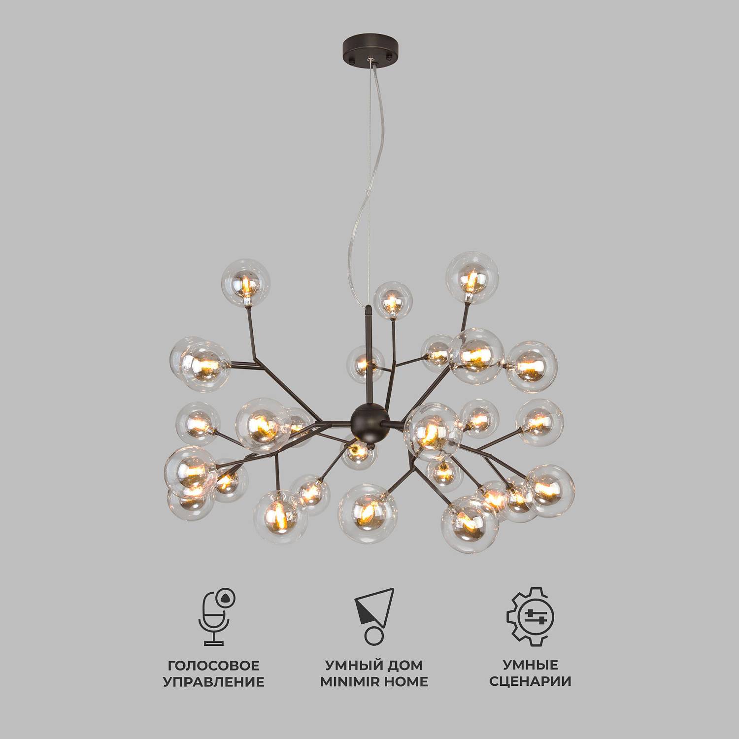 Подвесная люстра Bogate's Pallina 545 Smart