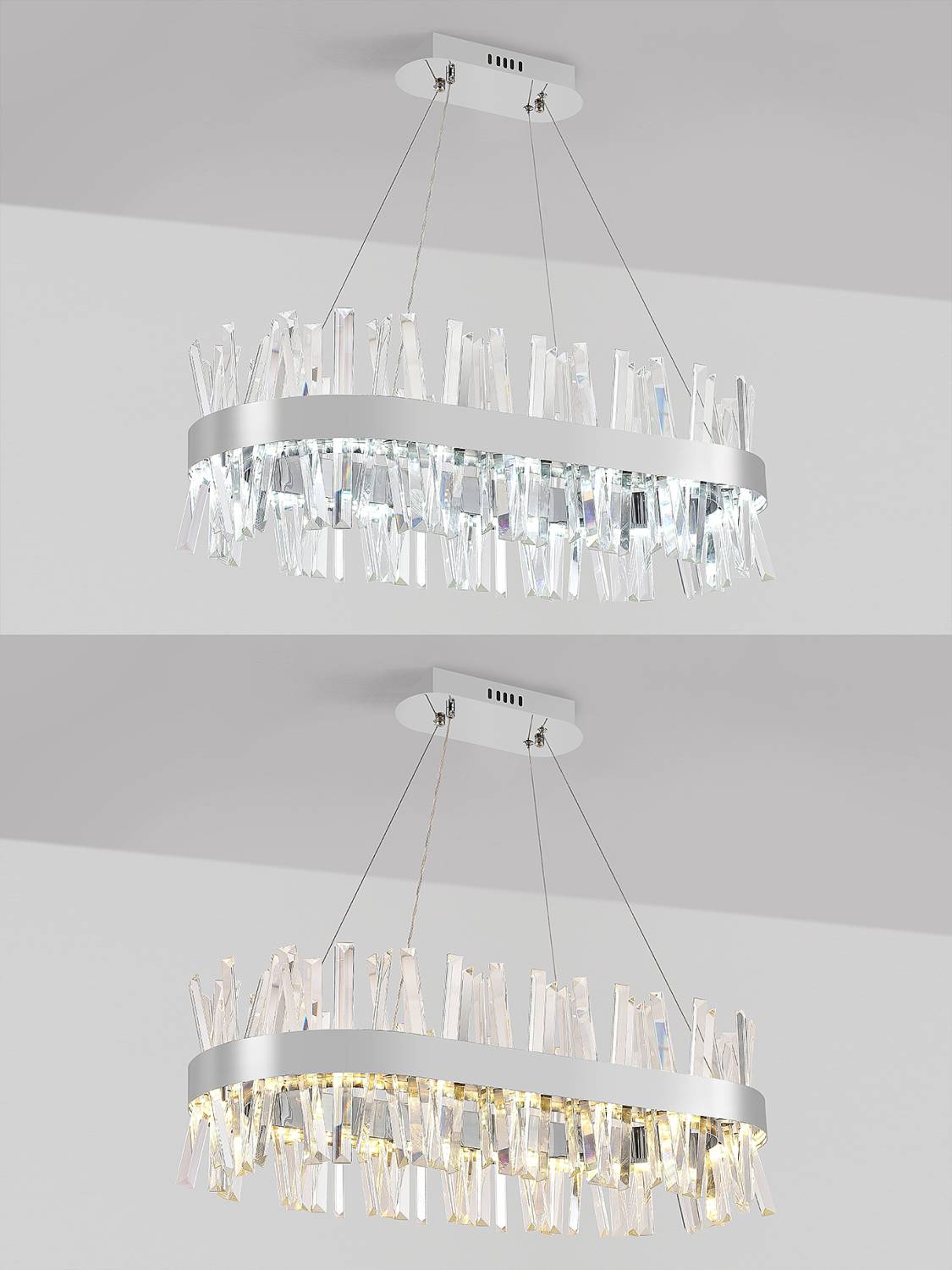 Подвесная люстра Natali Kovaltseva Smart Нимбы LED LAMPS 81251