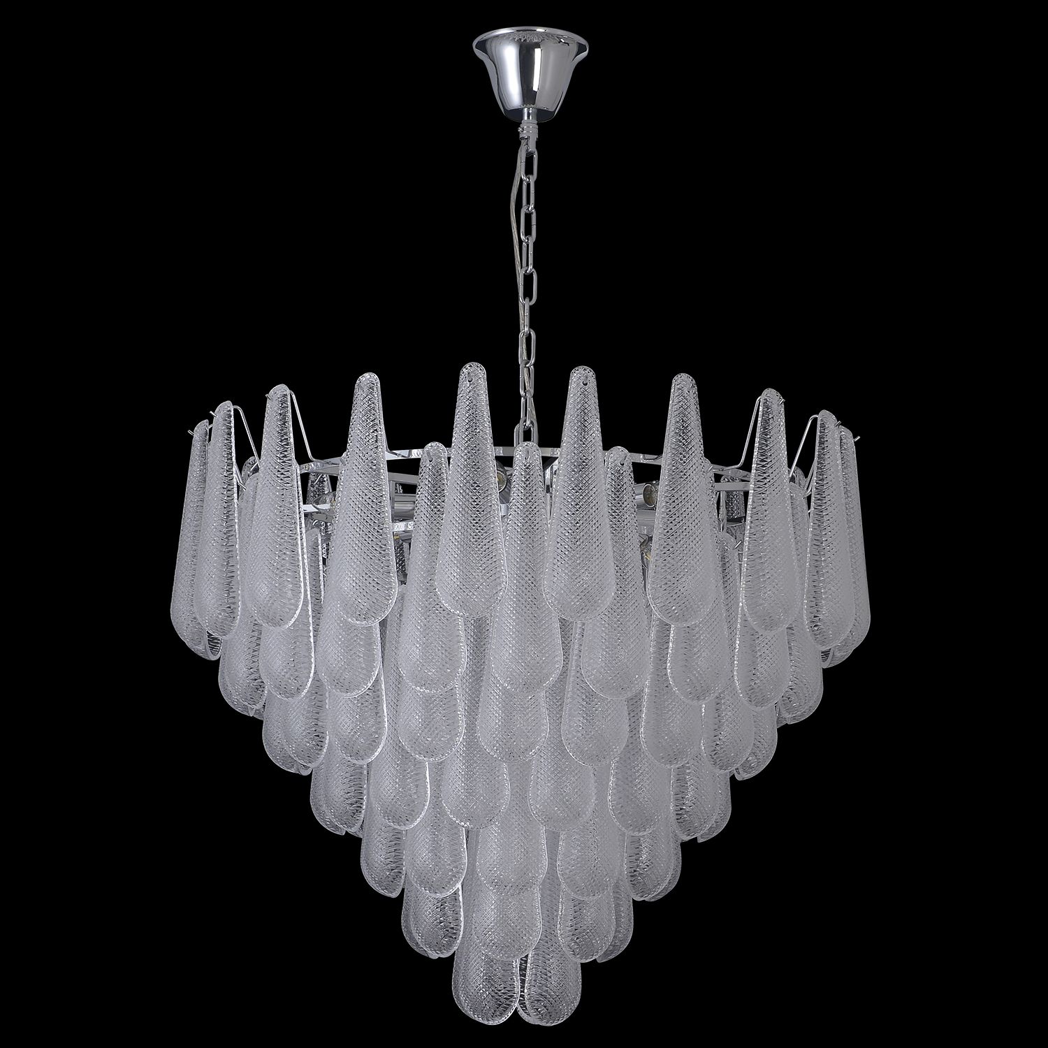Подвесная люстра Crystal Lux Fontain FONTAIN SP18 CHROME