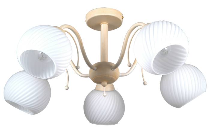 Потолочная люстра Natali Kovaltseva 75146 75146/5C BEIGE GOLD