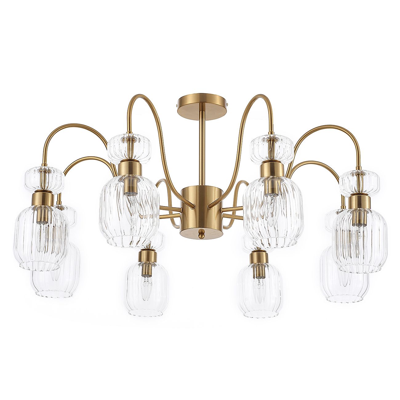 Потолочная люстра Escada Gloss 1141/8PL Clear Потолочная люстра Escada Gloss 1141/8PL Clear