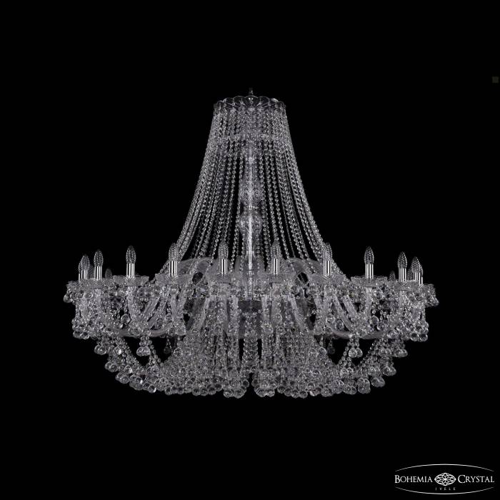 Подвесная хрустальная люстра 1409 Bohemia 1409/24/530 Ni