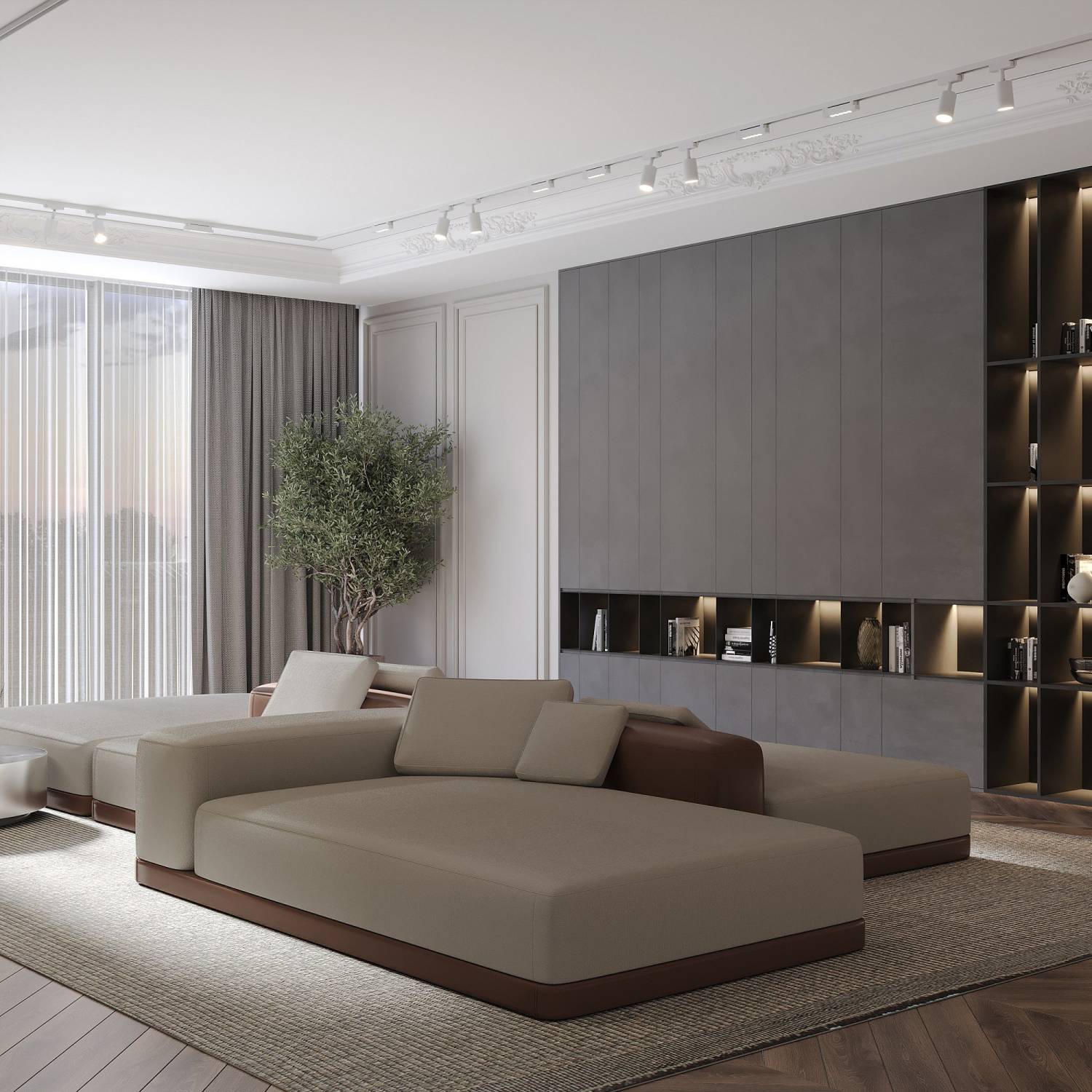 Шинопровод накладной однофазный Hesby Lighting Skylite HSBL_0027