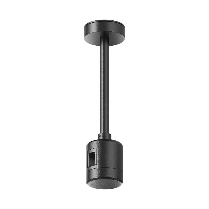 Крепление потолочное Short 138мм с прямым коннектором питания Maytoni Accessories for tracks Flarity TRA156C-IPCL1-B
