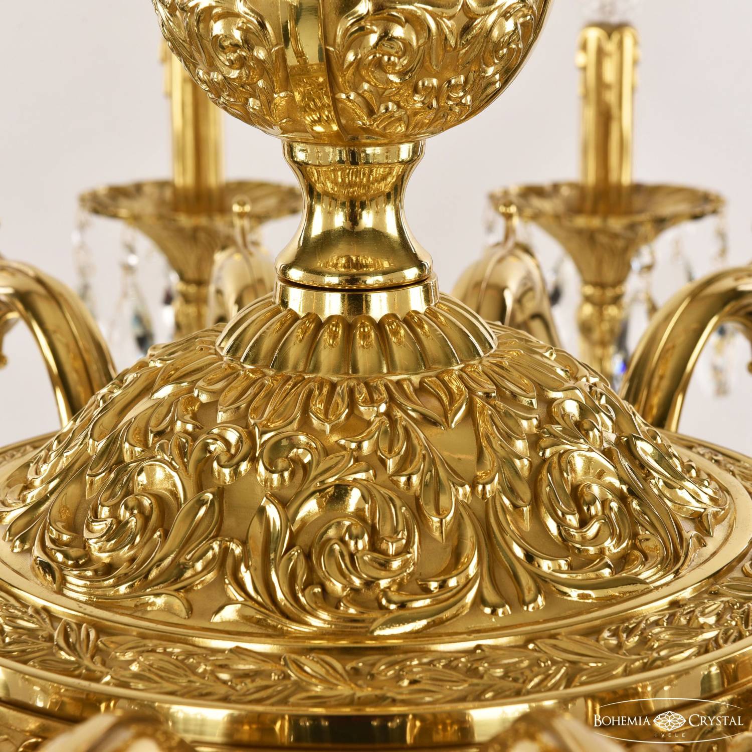 Подвесная хрустальная люстра 7202 Bohemia 72102/16/360 A G