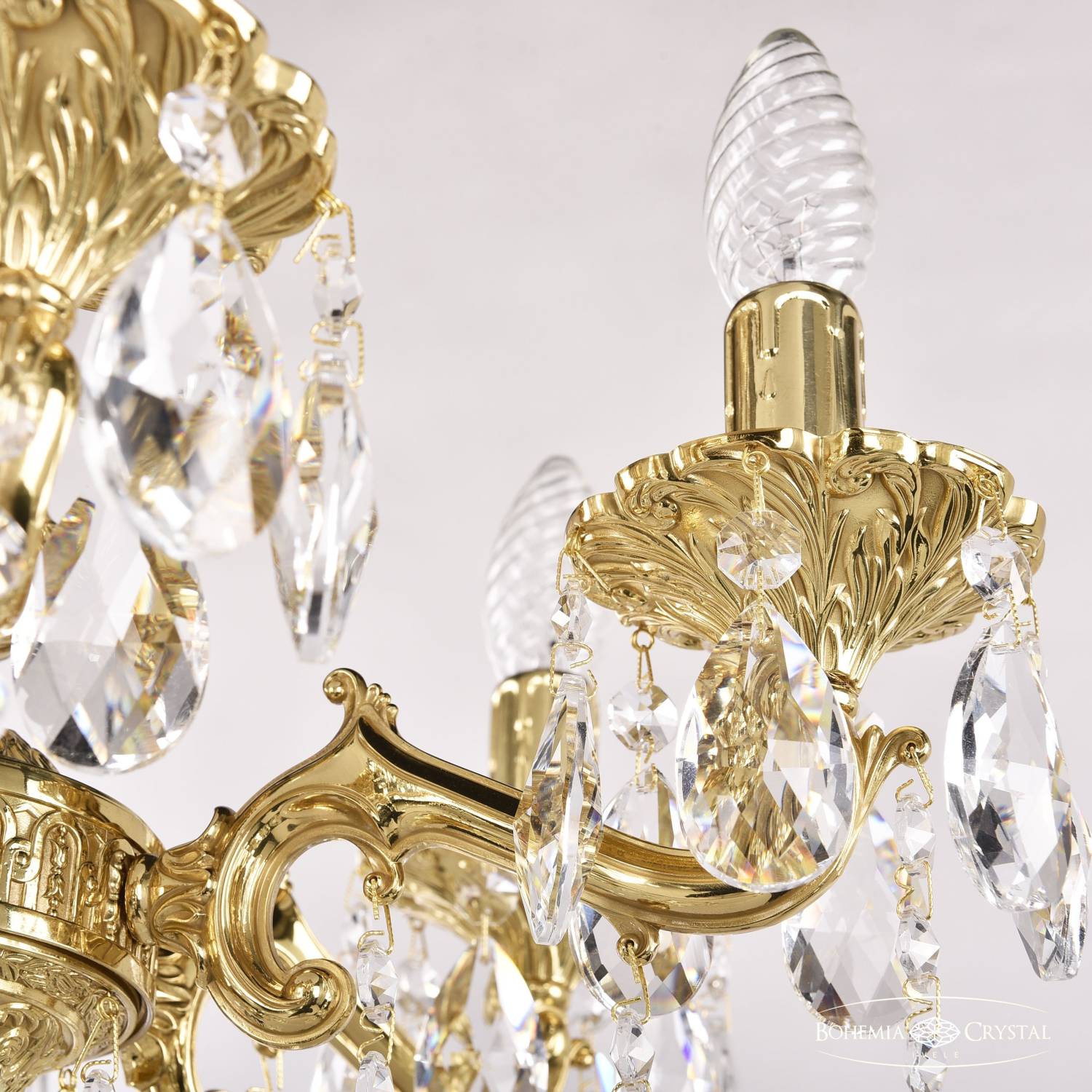 Подвесная хрустальная люстра 7202 Bohemia 72102/6/125 A G