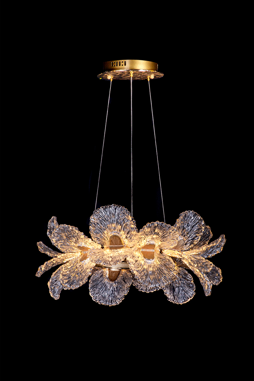 Подвесная люстра LEON Jardin LE3032/620 GD/SH