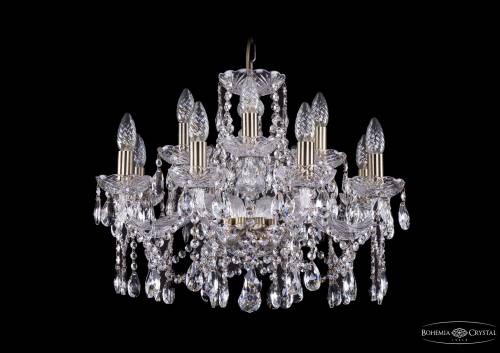 Подвесная хрустальная люстра 1413 Bohemia 1413/8+4/200 Pa