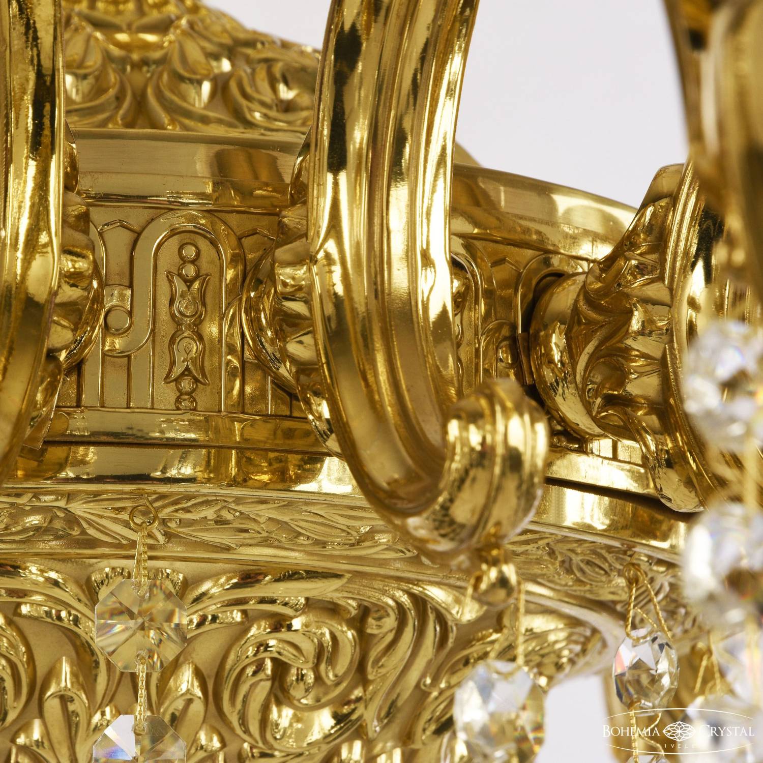 Подвесная хрустальная люстра 7201 Bohemia 72101/16/360 B G