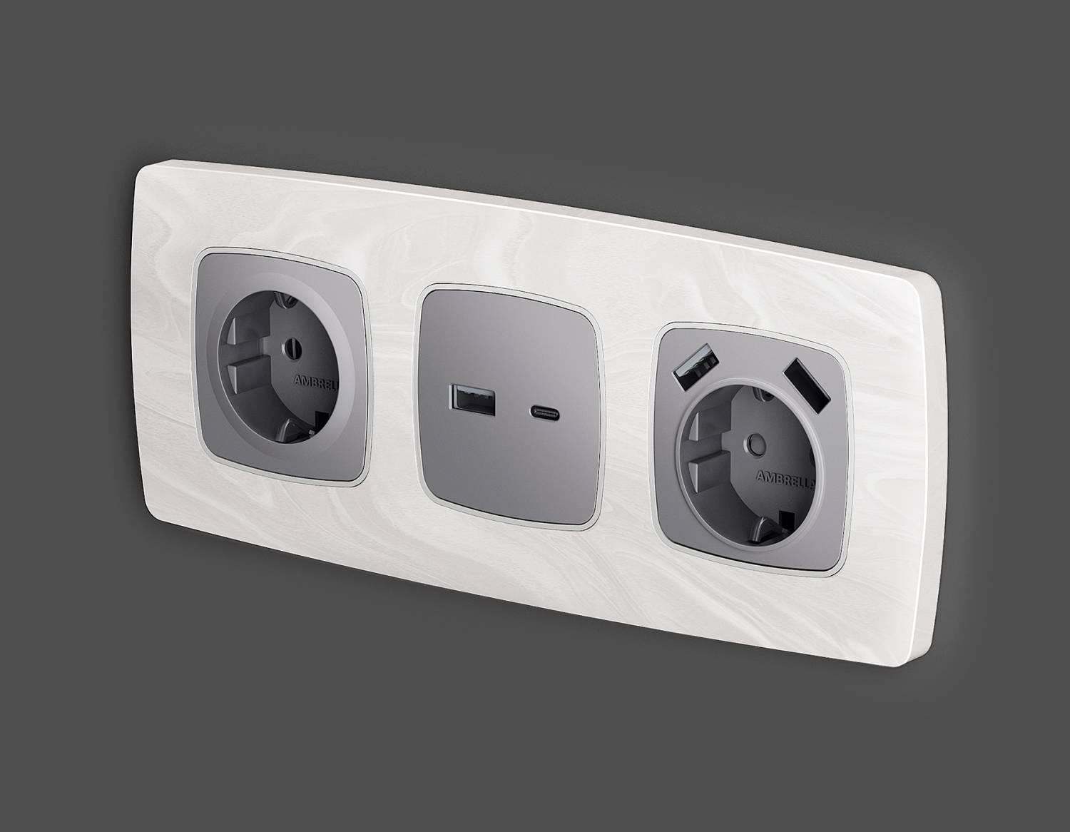 Накладка на механизм Ambrella Volt OMEGA OP5060