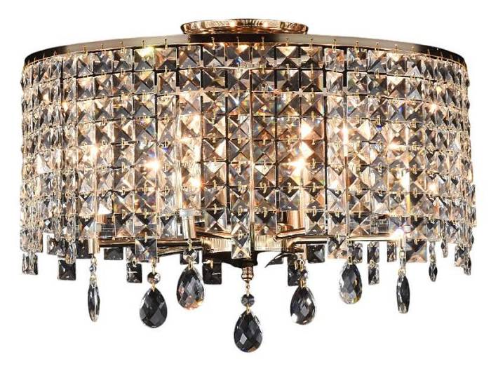 Потолочная люстра ЭкономСвет 15030 15030/6GD+CL