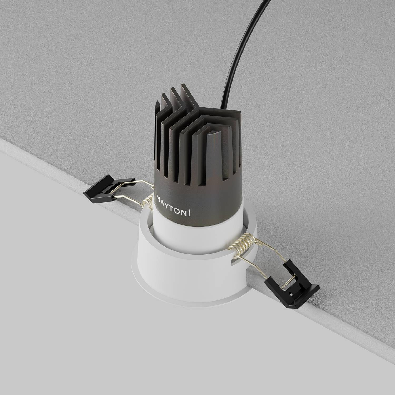 Встраиваемый светильник Maytoni Dip DL116-10W-3K-W