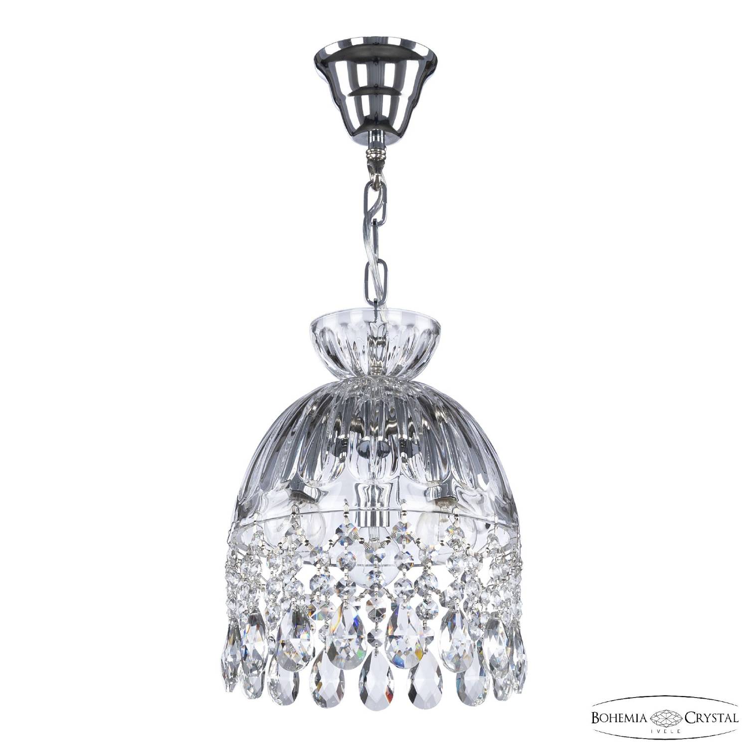 Светильник подвесной Bohemia 5478 5478/22 Ni Clear/M-1H