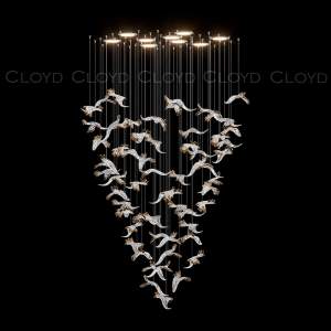 Люстра каскадная Cloyd Aeria 1703 60001