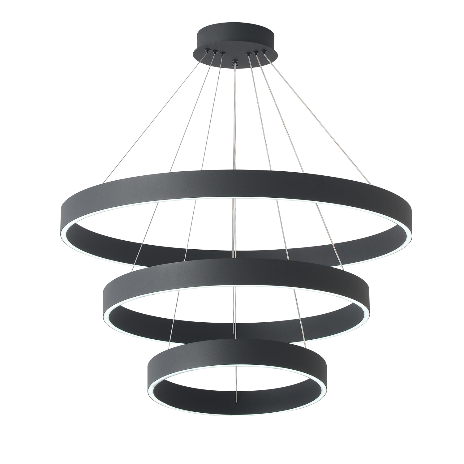 Подвесная люстра Crystal Lux Tron TRON SP158W LED BLACK