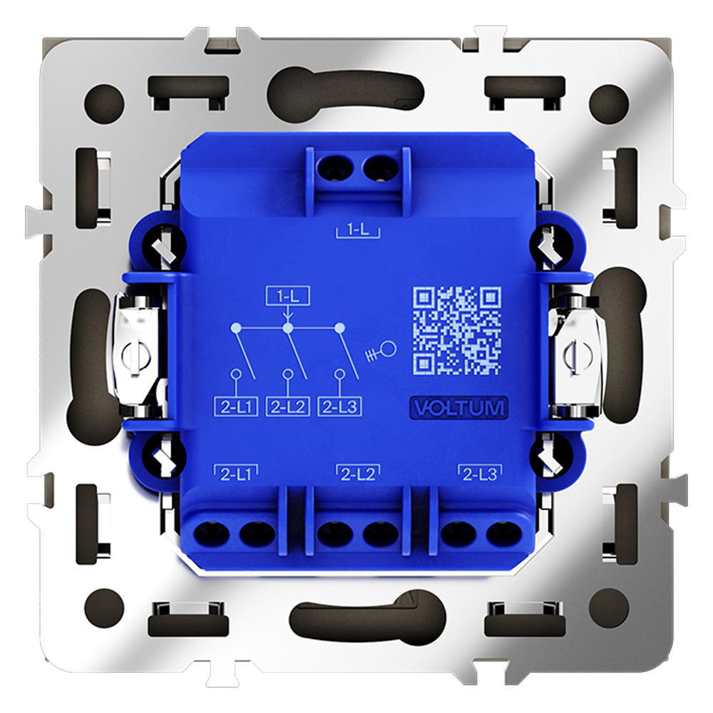Выключатель (графит) Voltum Voltum S70 VLS030107