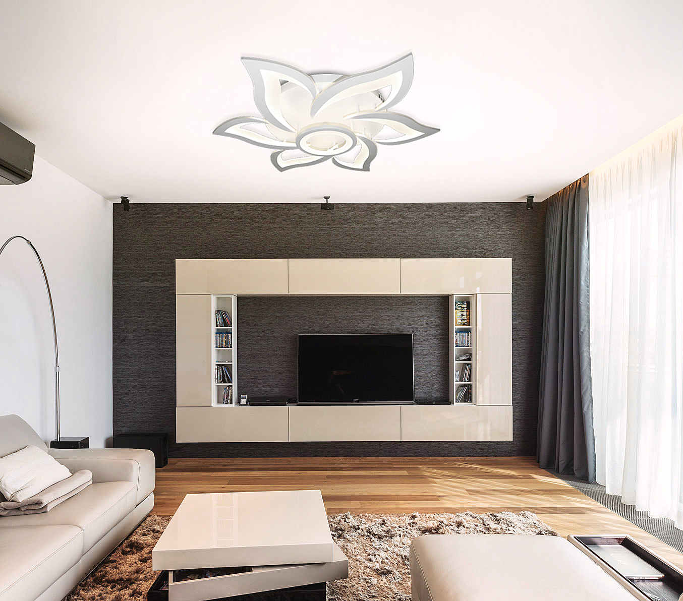 Потолочная люстра Natali Kovaltseva LED HIGH-TECH LED LAMPS 82020