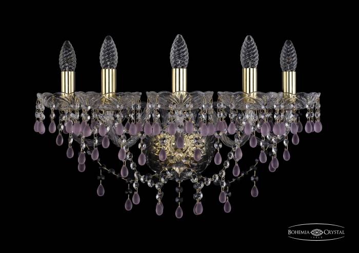 Настенное бра Bohemia 1410 1410B/5/195/XL/G/V7010