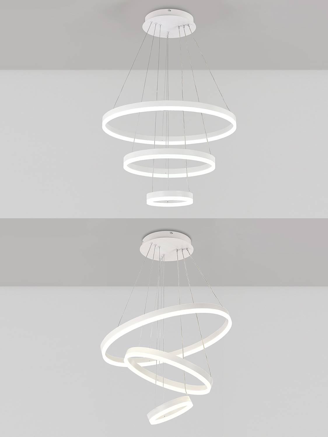 Подвесная люстра Natali Kovaltseva Oreol LED LAMPS 81277