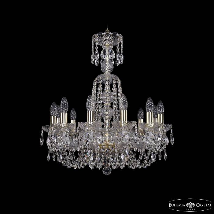 Подвесная хрустальная люстра 1402 Bohemia 1402/12/195/XL-64 G