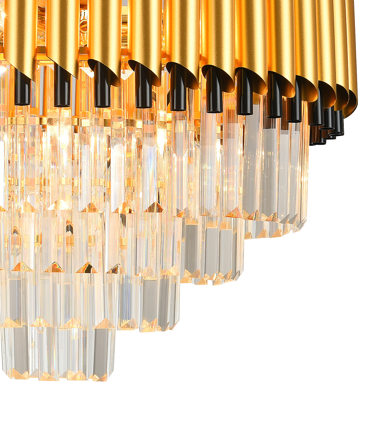 Подвесная люстра Natali Kovaltseva Darian DARIAN 76017/10C GOLD